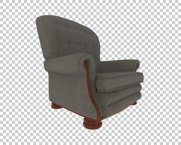 Sillón clásico gris
