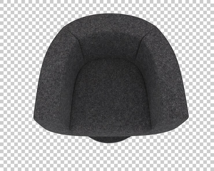 PSD sillón gris moderno