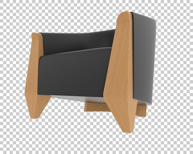 Sillón de madera moderno