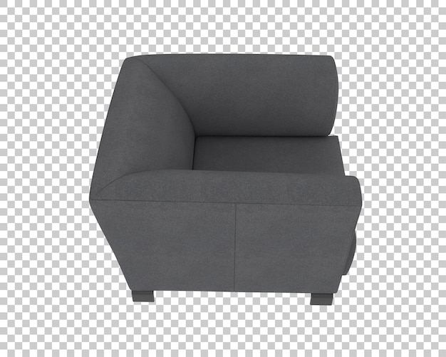 Sillón moderno de color gris