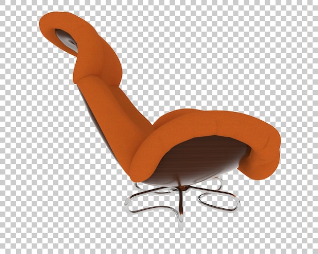 Sillón naranja moderno