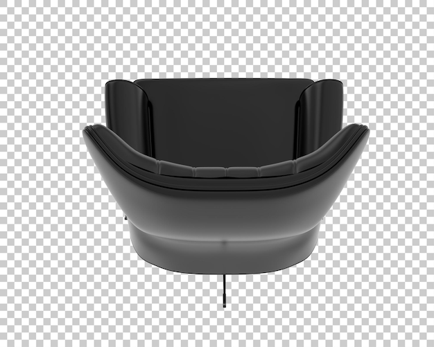 Sillón negro moderno