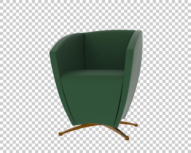 Sillón verde moderno