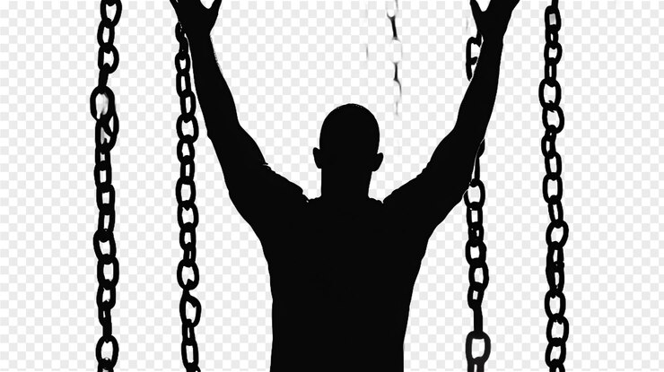 PSD silueta de los derechos humanos
