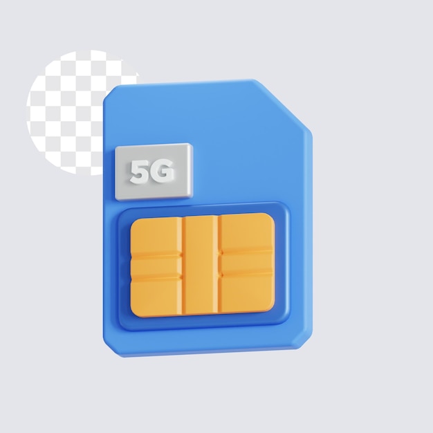SIM-Karte mit 5G-Fähigkeiten