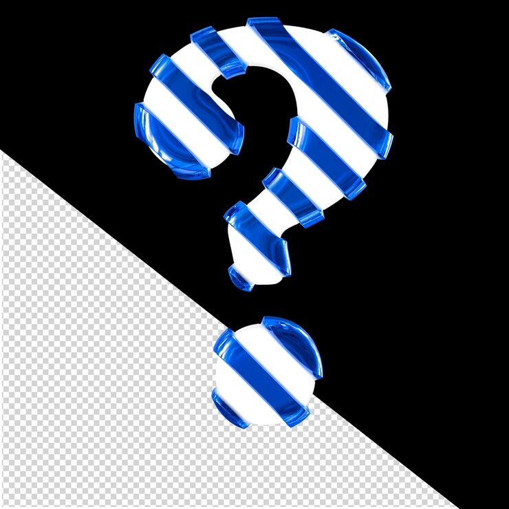 PSD simbolo bianco con sottili cinghie diagonali blu