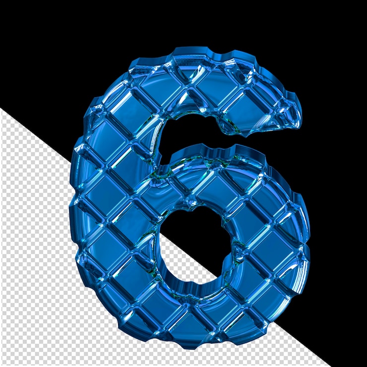 PSD simbolo blu composto da rombi numero 6