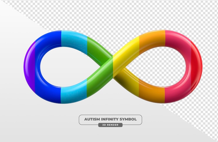 PSD el símbolo del infinito del autismo