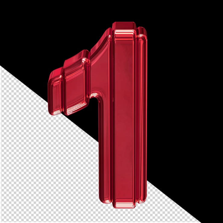 PSD simbolo rosso con cinture numero 1