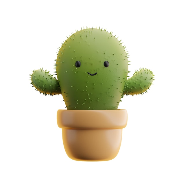 Simpatico cactus 3D