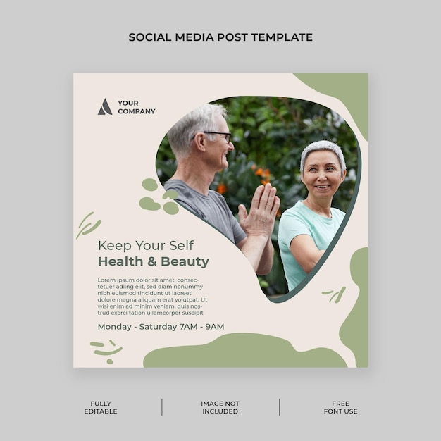 Simple Meditación en las publicaciones de Instagram