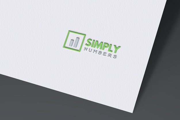 Un simple modelo de oficina en formato PSD