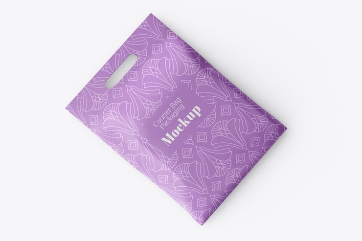 PSD simulation d'un sac en plastique