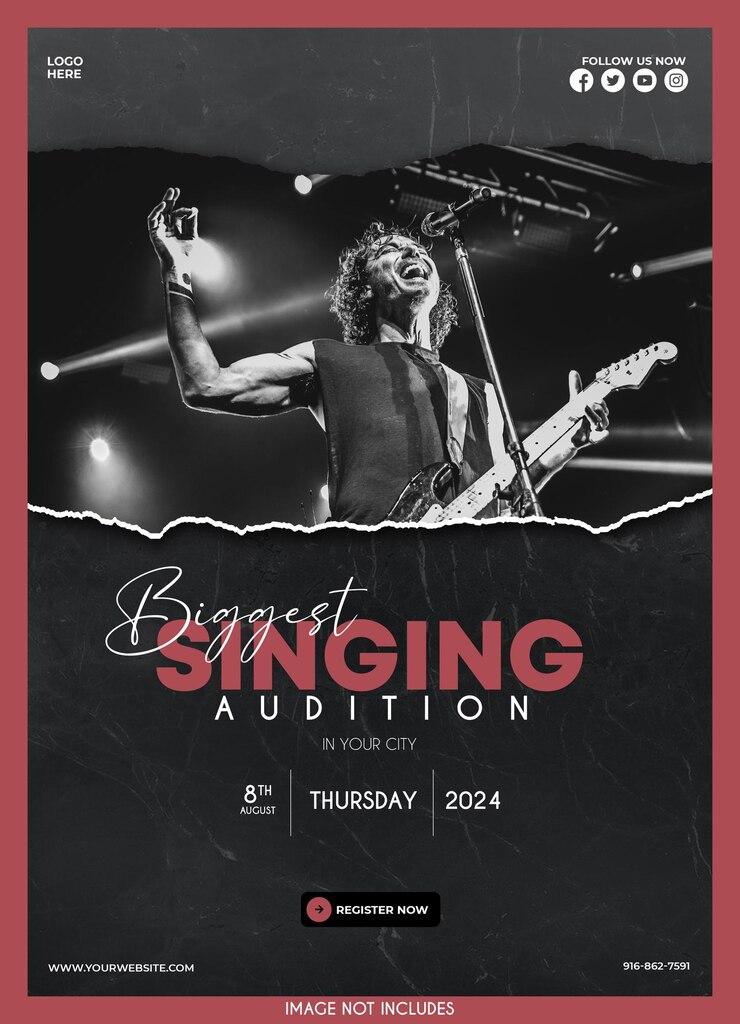 PSD singing audition post psd