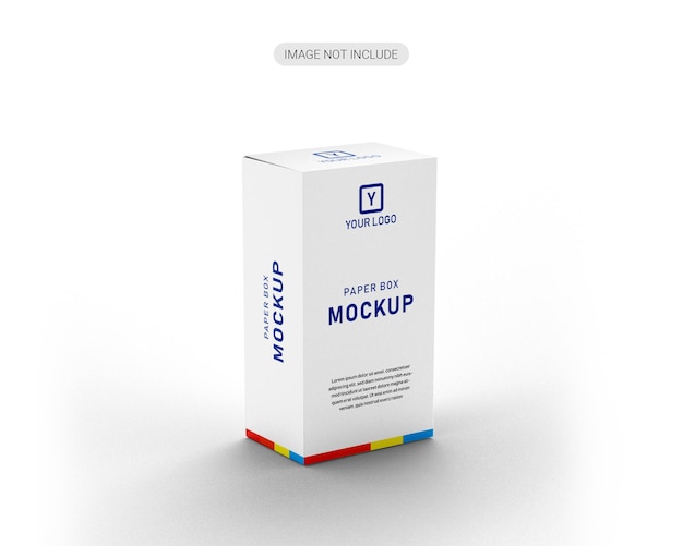 Single box mockup_free packaging mockup