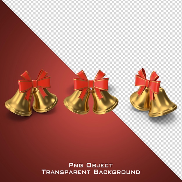 Sino dourado de natal dois