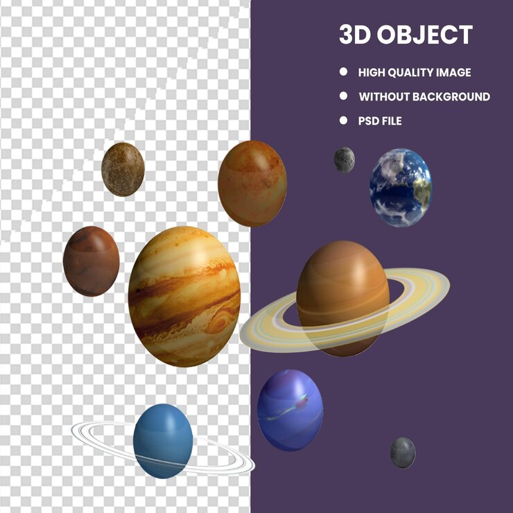 PSD sistema de planetas solares