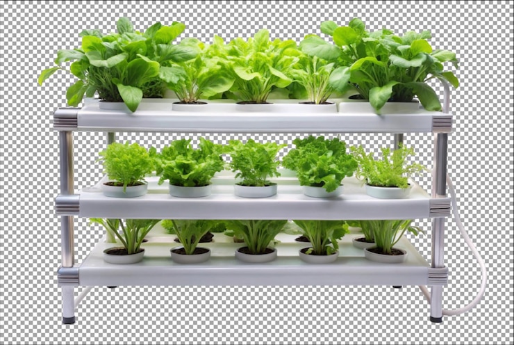 PSD sistema hidropónico para la jardinería y la agricultura urbanas sostenibles