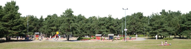 PSD le site de la caserne de pompiers est montré dans cette image non datée.