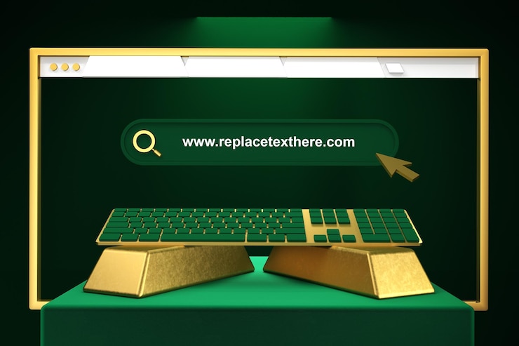 PSD sitio web gold