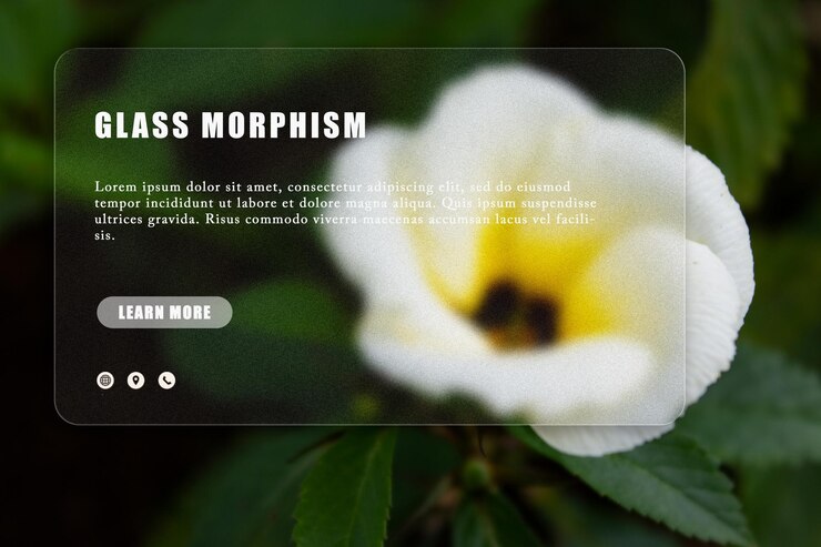 PSD un sitio web que dice 'la hierba morphim' en él