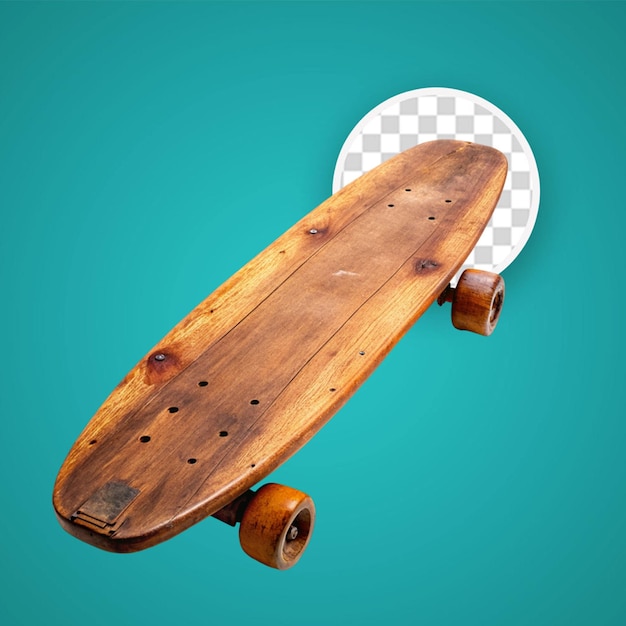 PSD skateboard isolado renderização 3d