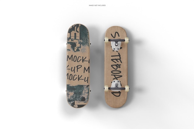 Skateboard mockup