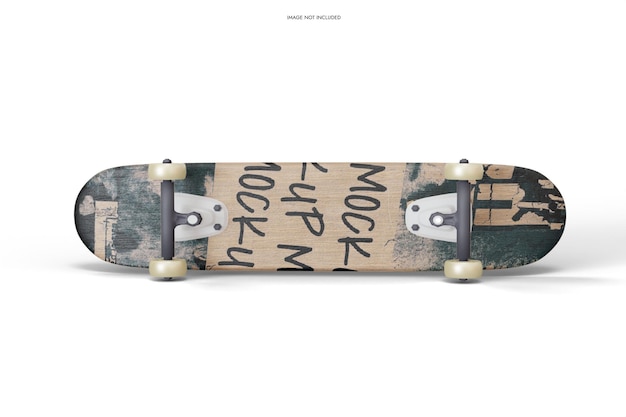 Skateboard mockup