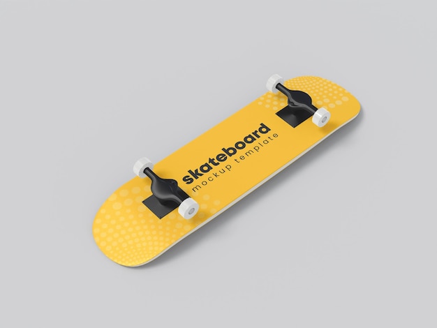 Skateboard Vinyl Wrap Mockup