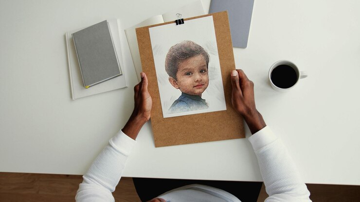 PSD sketch mockup bleistift-sketch-mockup-psd.