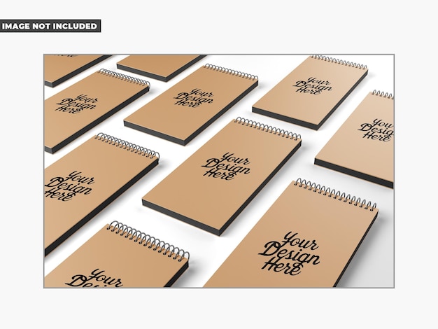 Skizzenbuch-Mockup