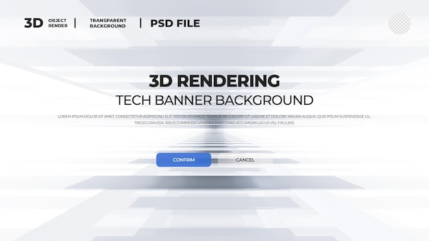 Skutečné 3D renderování HD abstraktního žebříku Perspektiva pozadí šablony psd vrstvení