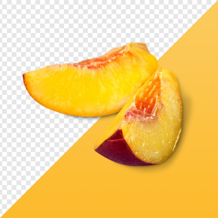 PSD slices of peach