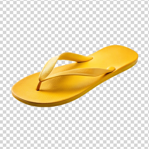 PSD un slip jaune isolé sur un fond transparent