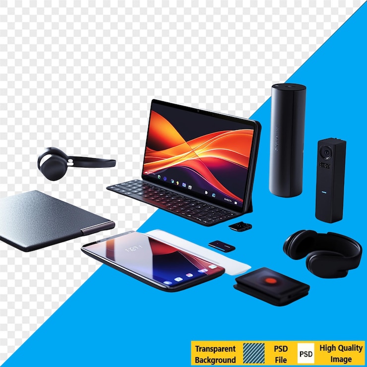 PSD smart devices png transparent background psd phones png smartphones transparent laptops png