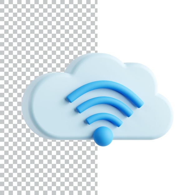 Smart Home 3D-Symbol rendert Asset-Design 3D-Symbolillustration