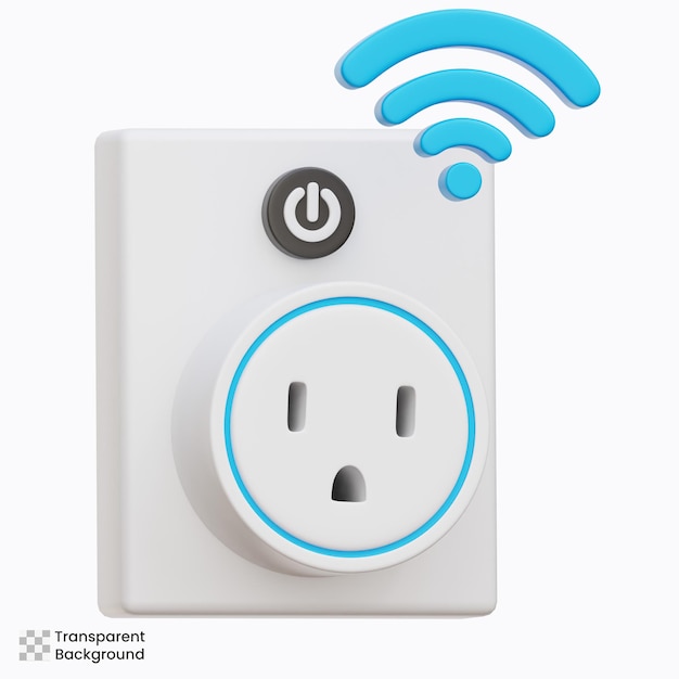 Smart Plug 3D-Abbildung