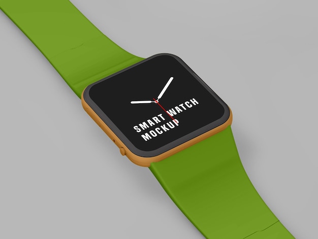 Smart watch mockup design psd