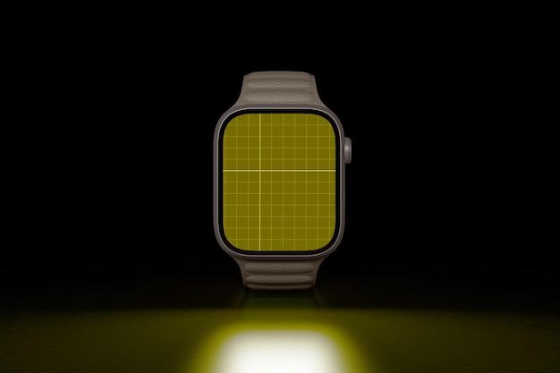 Smart watch no escuro