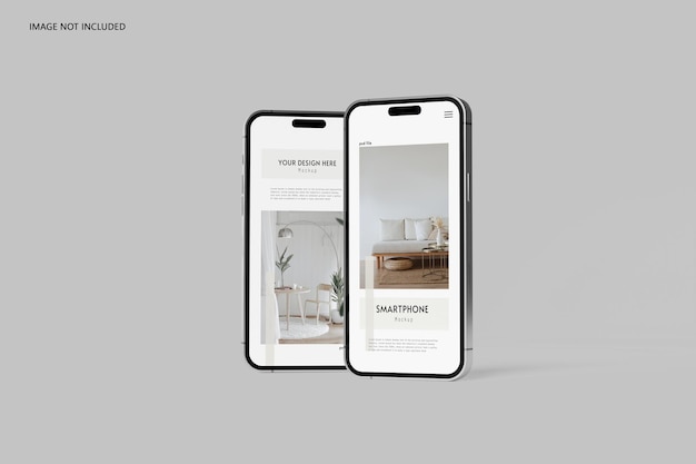 smartphone 13 pro max mockup