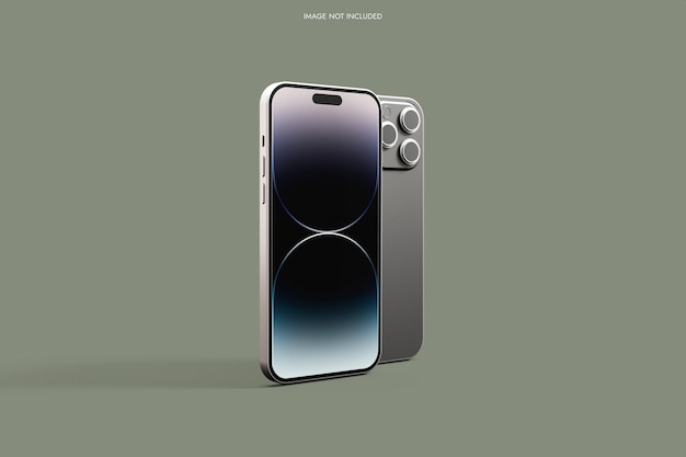 PSD smartphone 14 pro mockup