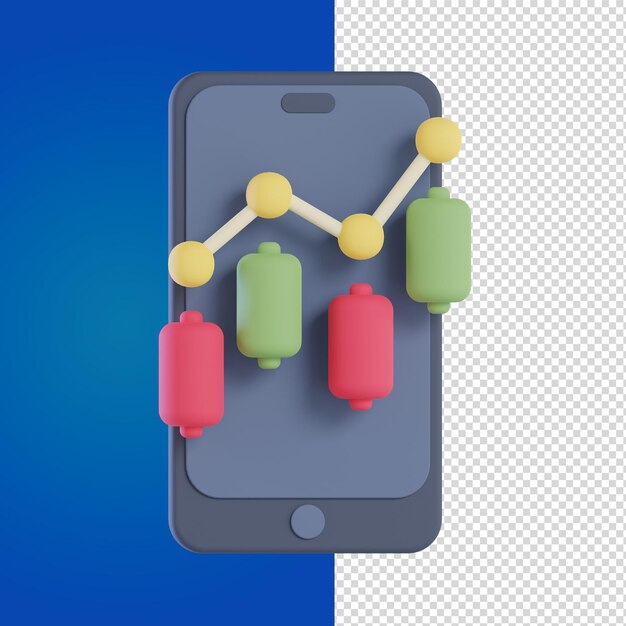 PSD smartphone en 3d para psd