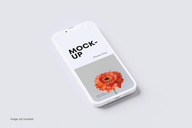 PSD smartphone clay pro mockup