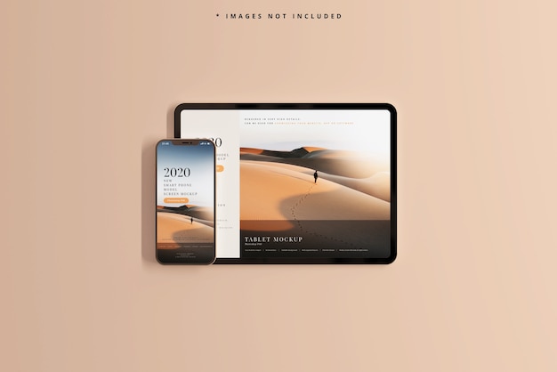 Smartphone e tablet Mockup