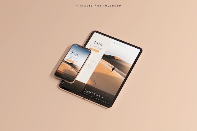 Smartphone e tablet Mockup