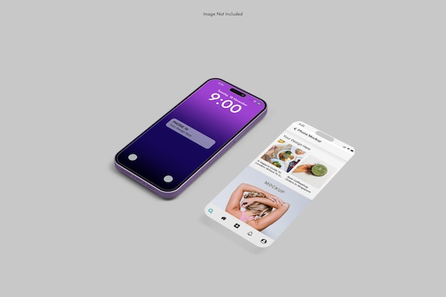 Smartphone-Gerät-Mockup