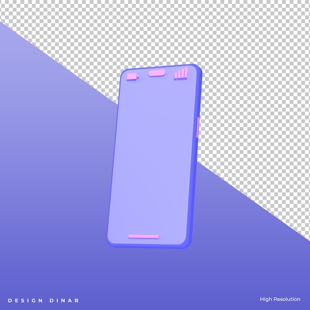 Smartphone in frullatore 3d per la presentazione di risorse grafiche web o app o altro