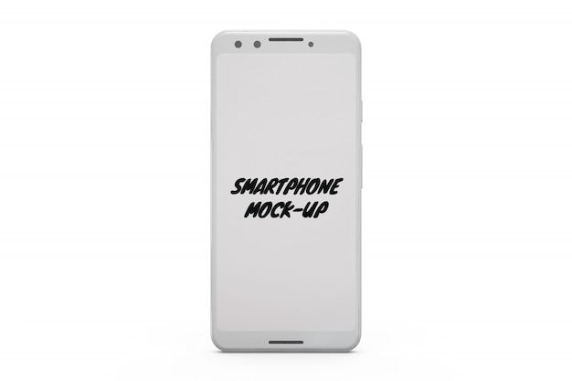 Smartphone maquette isolé