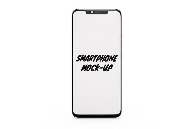 Smartphone maquette isolé