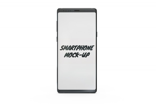 Smartphone maquette isolé